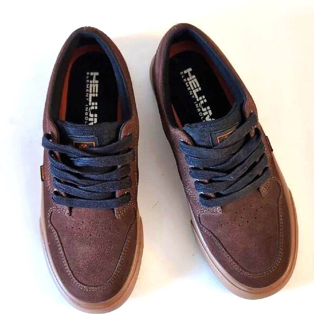 Element Unisex Brown Sneakers Skate Style Size 7 - Picture 3 of 11